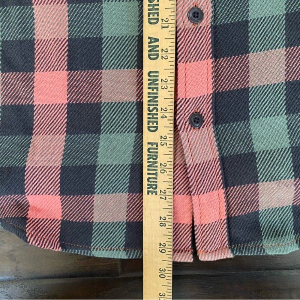 New Outerknown Check Pattern Button Down Blanket … - image 8